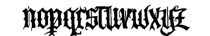 Blackflag Armada PERSONAL USE Regular Font LOWERCASE