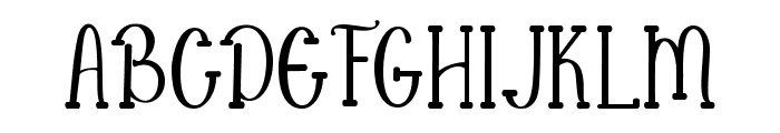 Blackfriday Font UPPERCASE