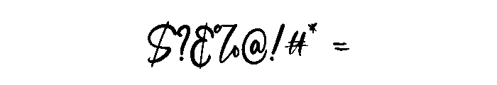 Blackgemstone Font OTHER CHARS