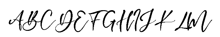 Blackgemstone Font UPPERCASE