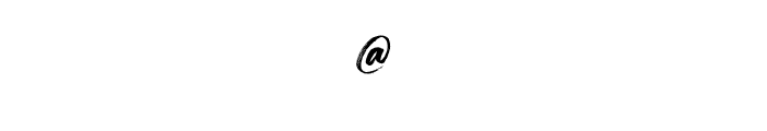 Blackhills Demo Font OTHER CHARS