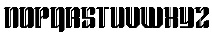 Blackletter 97 Regular Font UPPERCASE