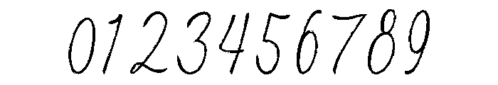 Blackmoard Signature Font OTHER CHARS