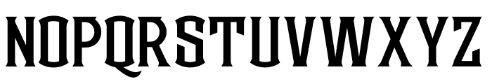 Blackward PERSONAL USE ONLY! Font UPPERCASE