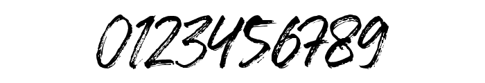 BlackwayBrush-Regular Font OTHER CHARS