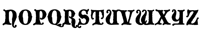 Blackwood Castle Font UPPERCASE