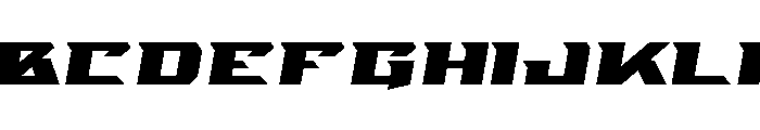 Blade Knight Italic FONT