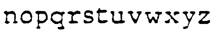 BladeRunnerScreenPlay Font LOWERCASE