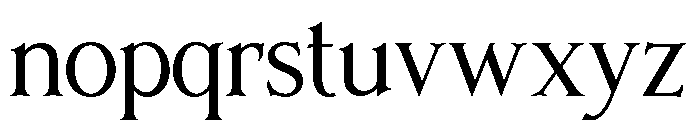 Blades of Fortunes Font LOWERCASE