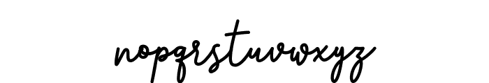 Blassville Font LOWERCASE