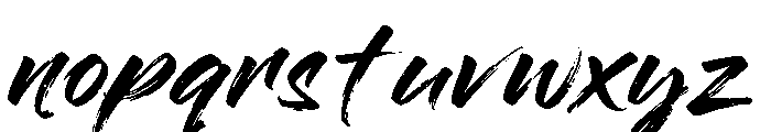 Blazing Hollow Personal Use Reg Font LOWERCASE