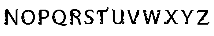 Bledeg Regular Font UPPERCASE