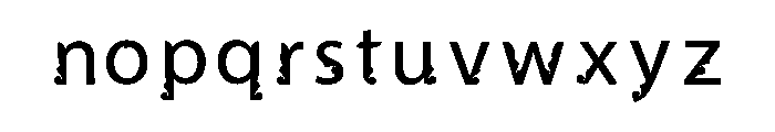 Bledeg Regular Font LOWERCASE