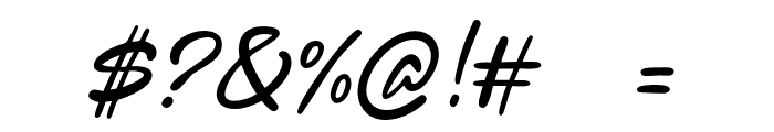 Blesh Forte Font OTHER CHARS