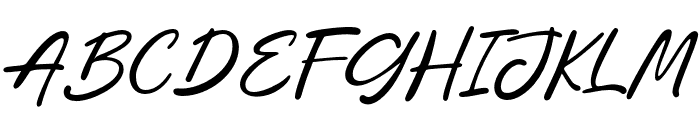 Blesh Forte Font UPPERCASE