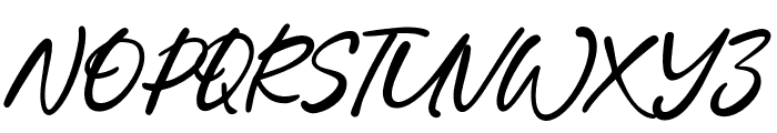 Blesh Forte Font UPPERCASE