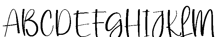 Blessed1 Font UPPERCASE
