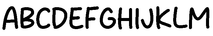 Bleu Salad Font UPPERCASE