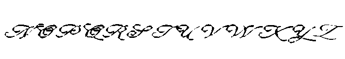BlickerFeast Font UPPERCASE