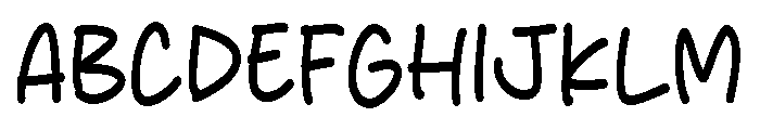 Blink Rush Font UPPERCASE