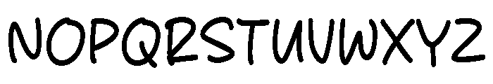 Blink Rush Font UPPERCASE
