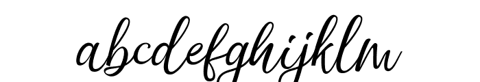 Blithen-Regular Font LOWERCASE
