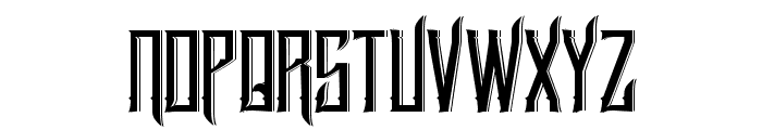 Blnker  Font UPPERCASE