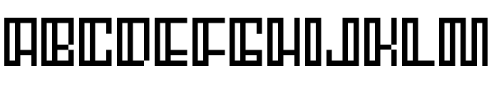 Bloac Regular Font LOWERCASE