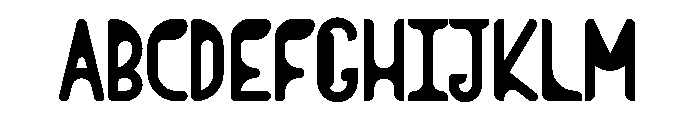 Blob Sans Font UPPERCASE