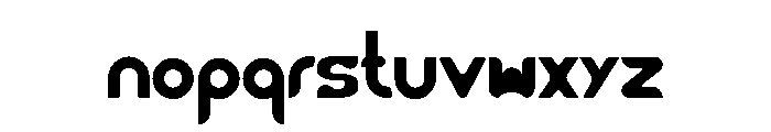 Blob Sans Font LOWERCASE