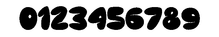 BlobAndHappy Font OTHER CHARS