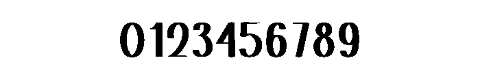 Block Printing Font OTHER CHARS