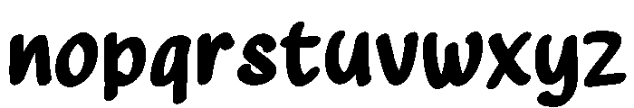 Block Squad Demo Font LOWERCASE