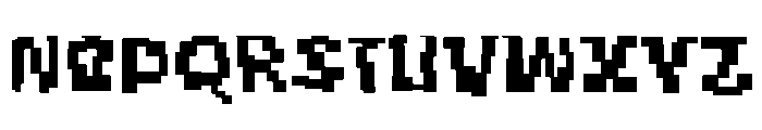 Block Ultimate Demo Font UPPERCASE