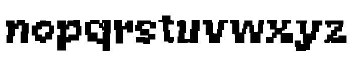 Block Ultimate Demo Font LOWERCASE