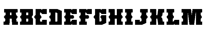 Block Western FONT