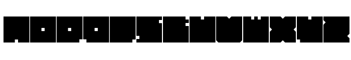 Block Font LOWERCASE