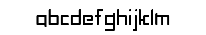 BlockHead Font LOWERCASE