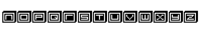 BlockoBit Font LOWERCASE