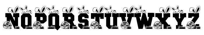 Blockton Easter Font UPPERCASE