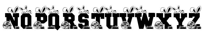 Blockton Easter Font LOWERCASE