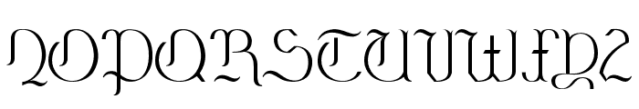 Blocus-Regular Font UPPERCASE