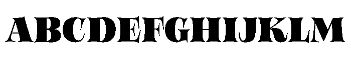 Bloemche All Caps Black Trial FONT
