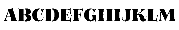Bloemche All Caps Extra Bold Trial Font UPPERCASE