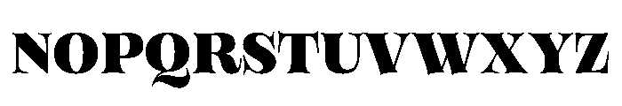 Bloemche All Caps Extra Bold Trial Font LOWERCASE