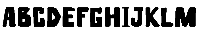 Blok Blokan Font UPPERCASE