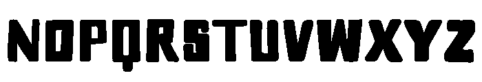 Blok Blokan Font UPPERCASE