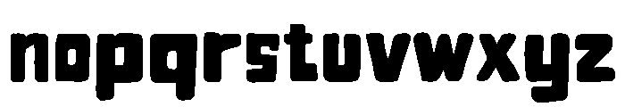 Blok Blokan Font LOWERCASE