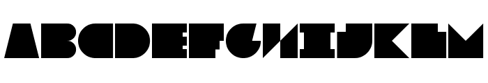 Blokked Font LOWERCASE