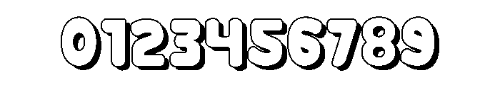 Bloksy Four Font OTHER CHARS